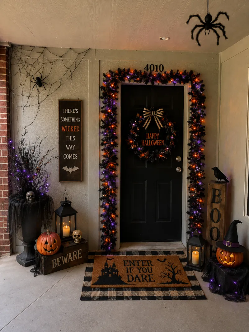 🎃 Halloween Door Decor