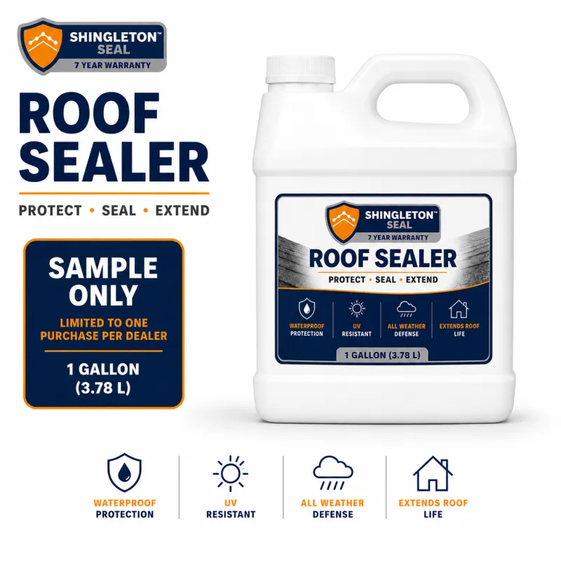 Sample Shingleton Product 1 Gal. Pails
