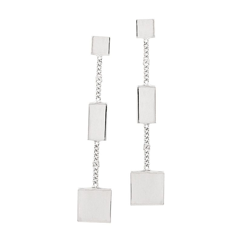 Oro Silver Earrings