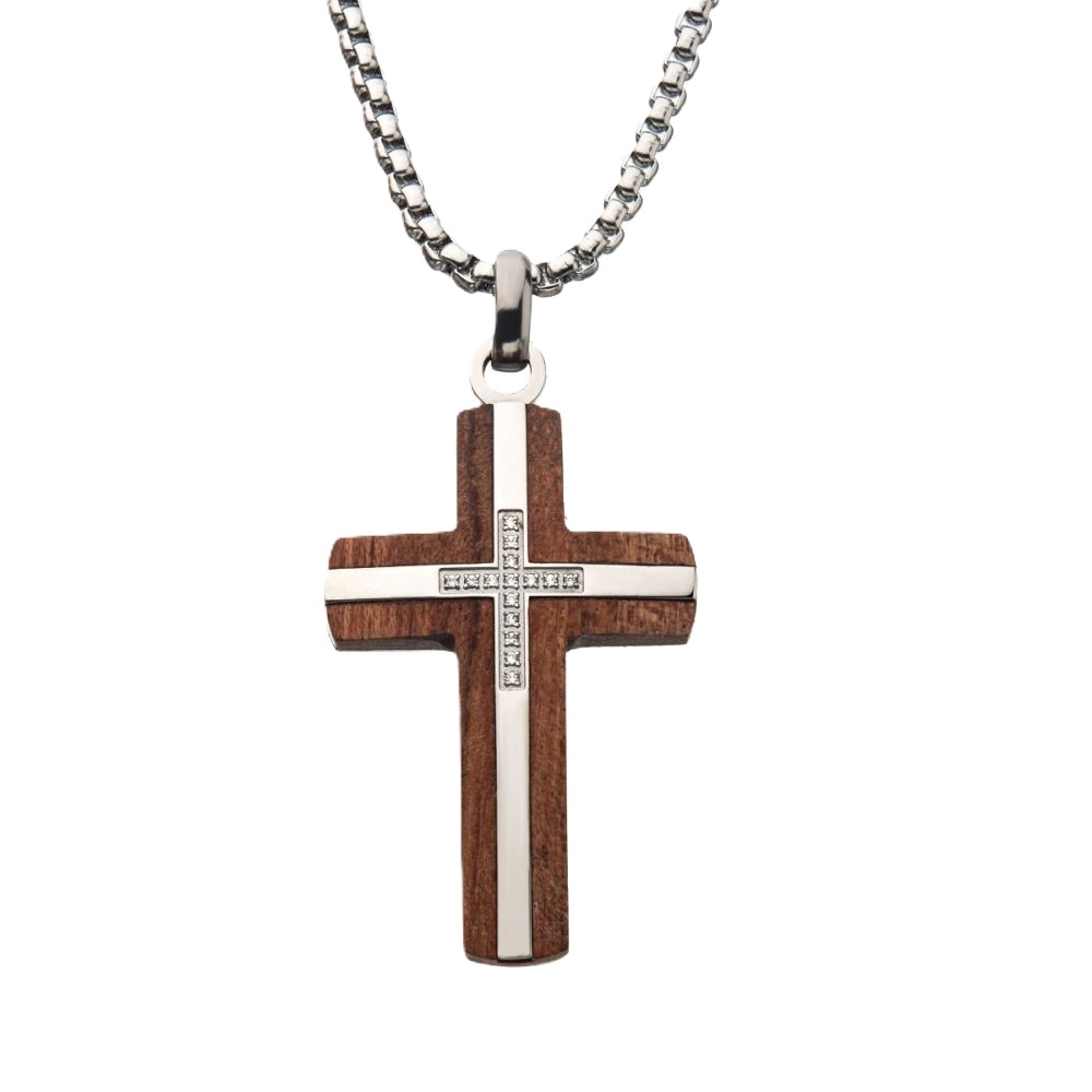Inox Cross Necklace