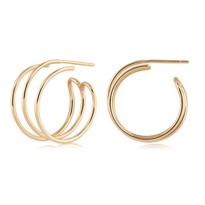 Carla Gold Earrings