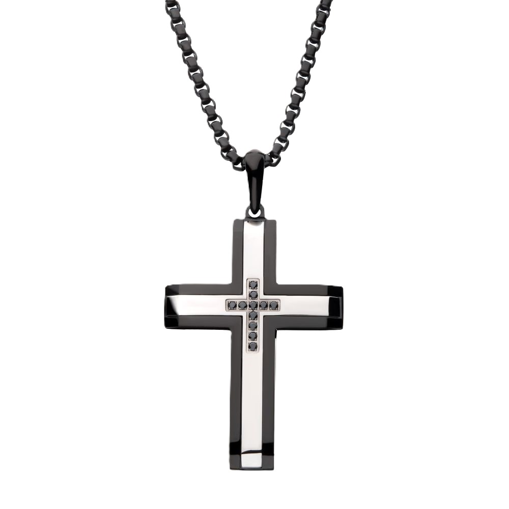 Inox Cross Necklace