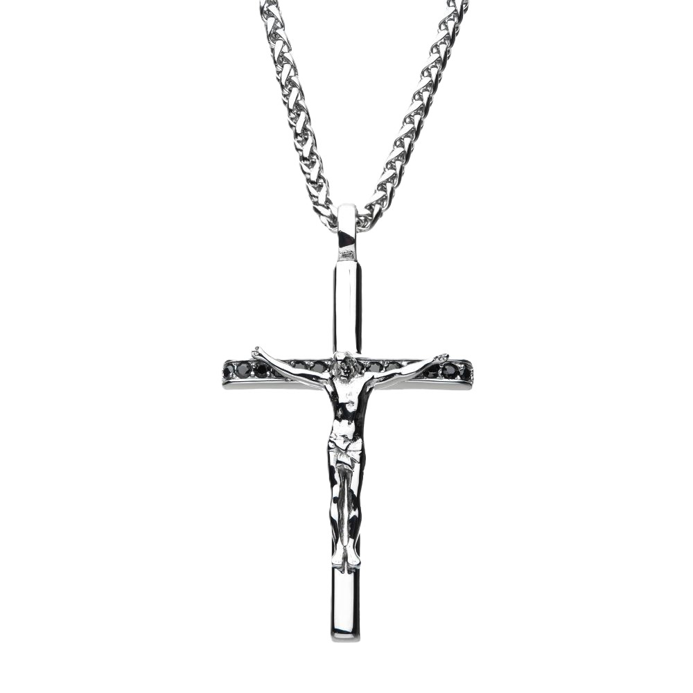 Inox Cross Necklace