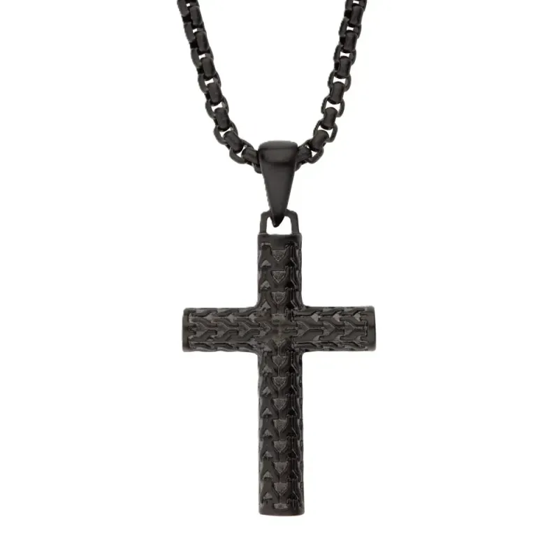 Inox Cross Necklace