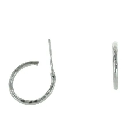 Indigo Silver Earrings