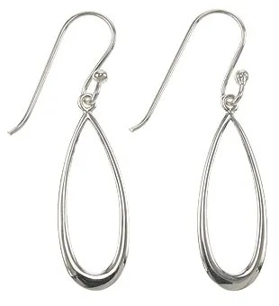 Indigo Silver Earrings