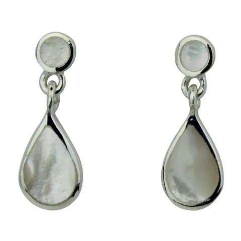 Indigo Silver Earrings
