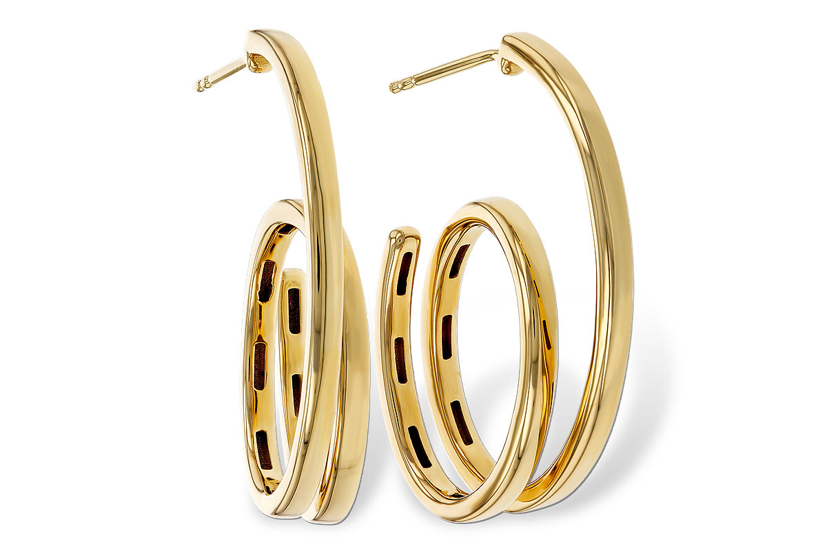 Allison Kaufman Gold Earrings