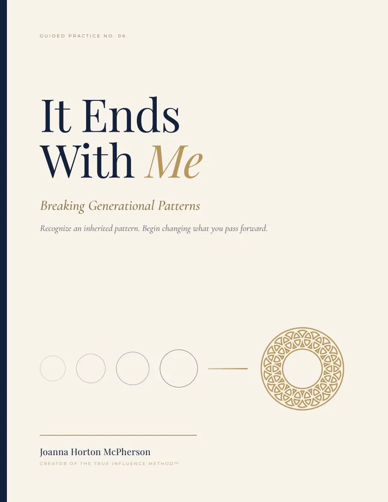 It Ends With Me Workbook