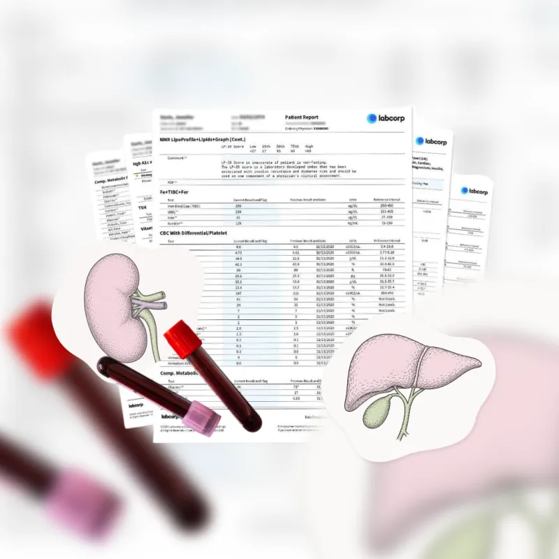 Labcorp Liver and Kidney panel