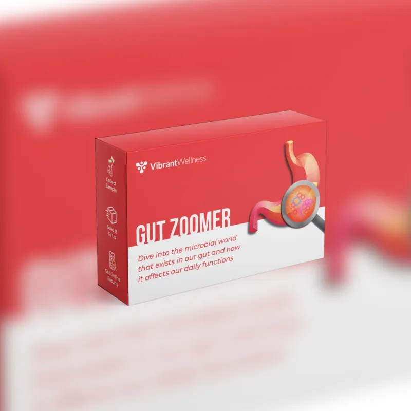 Gut Zoomer By Vibrant Wellness + Personalized Functional Lab Interpretation Report