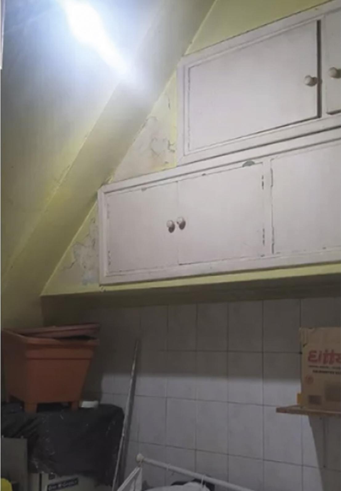 Antes de la reforma de la cocina en Boedo