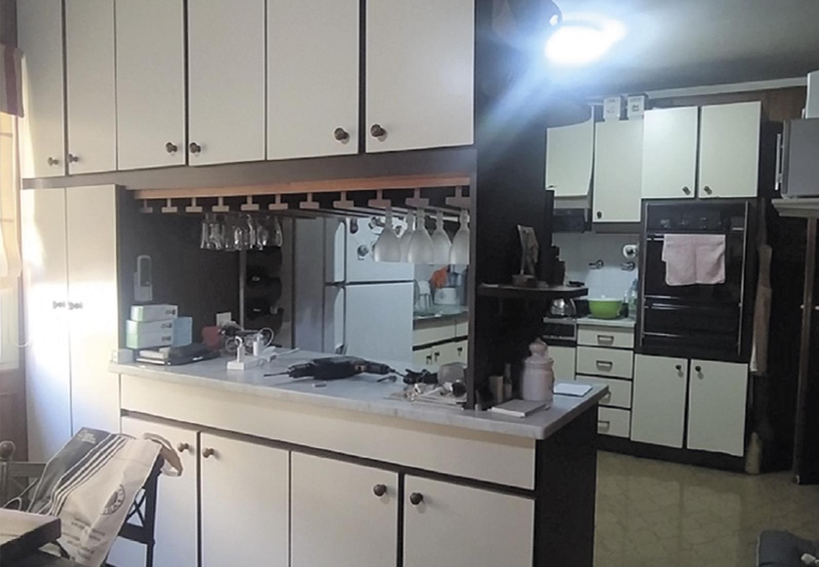 Antes de la reforma de la cocina en Ramos Mejía