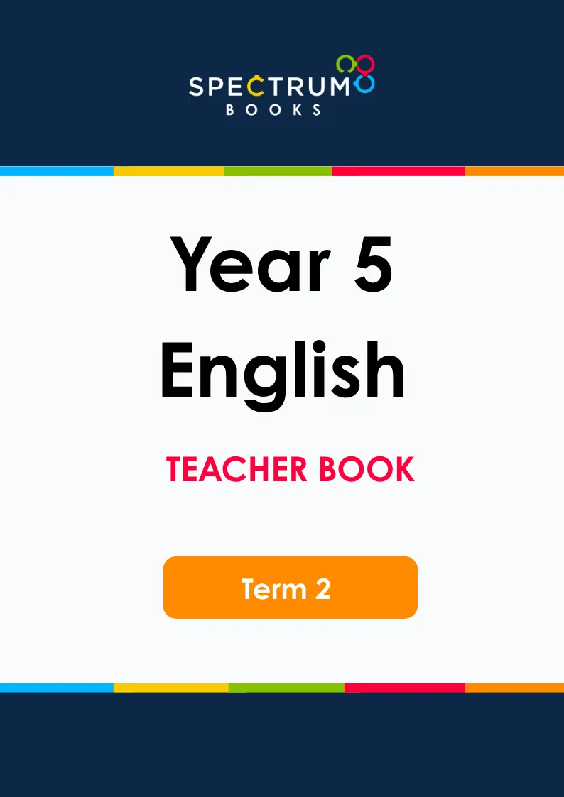 Year 5 English – Term 2 – Teacher Books