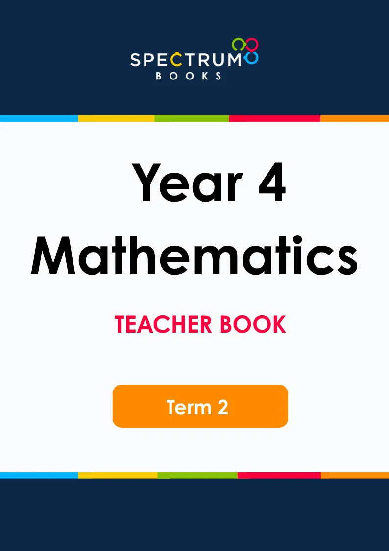 Year 4 Mathematics – Term 2 – Teacher Books