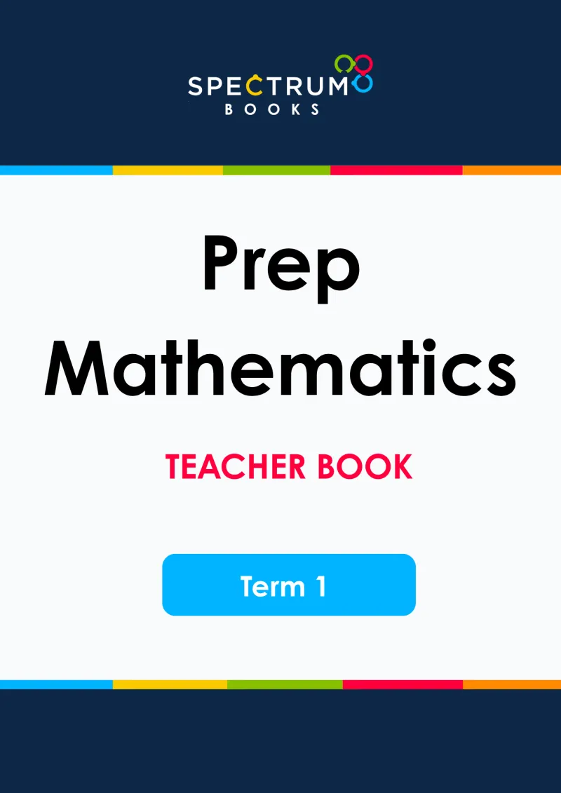 Prep Mathematics – Term 1 – Teacher Books