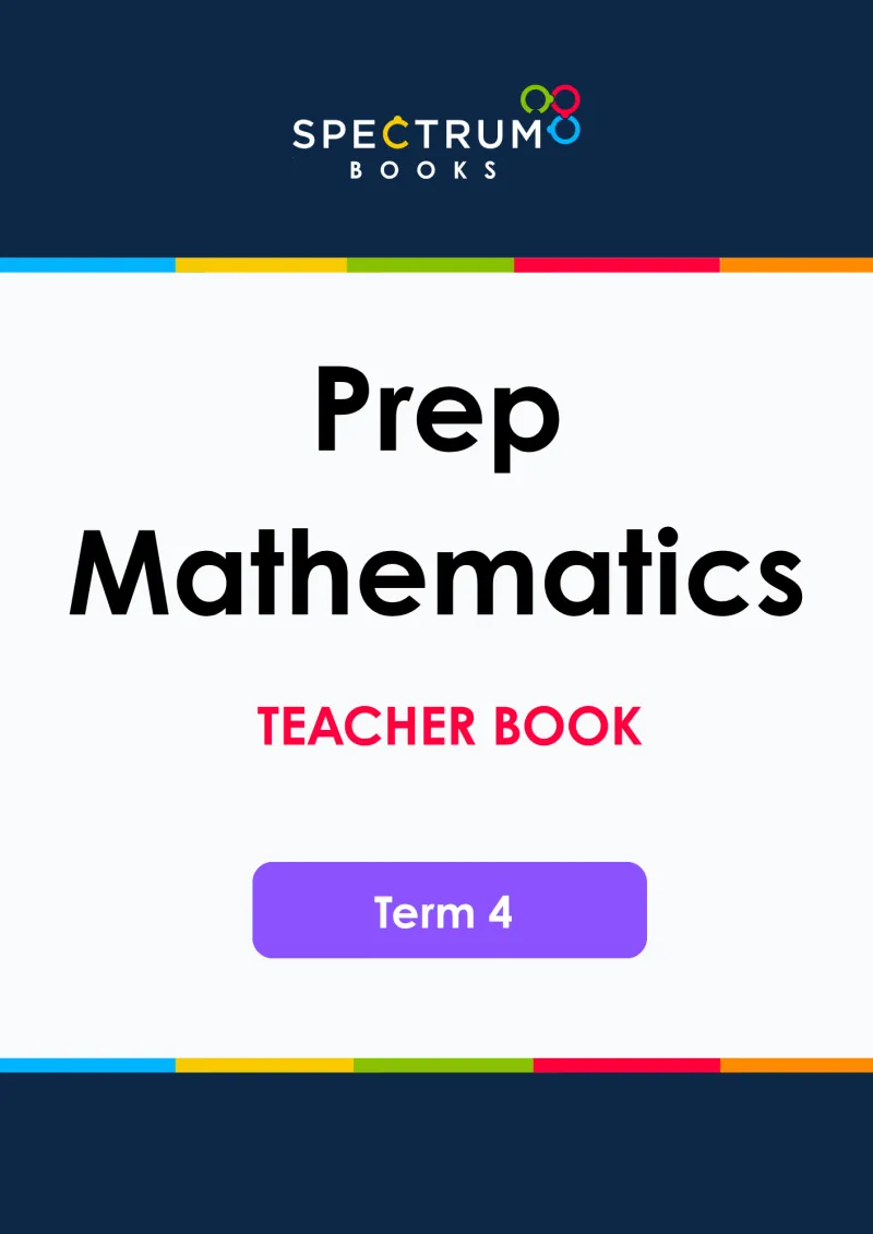 Prep Mathematics – Term 4 – Teacher Books