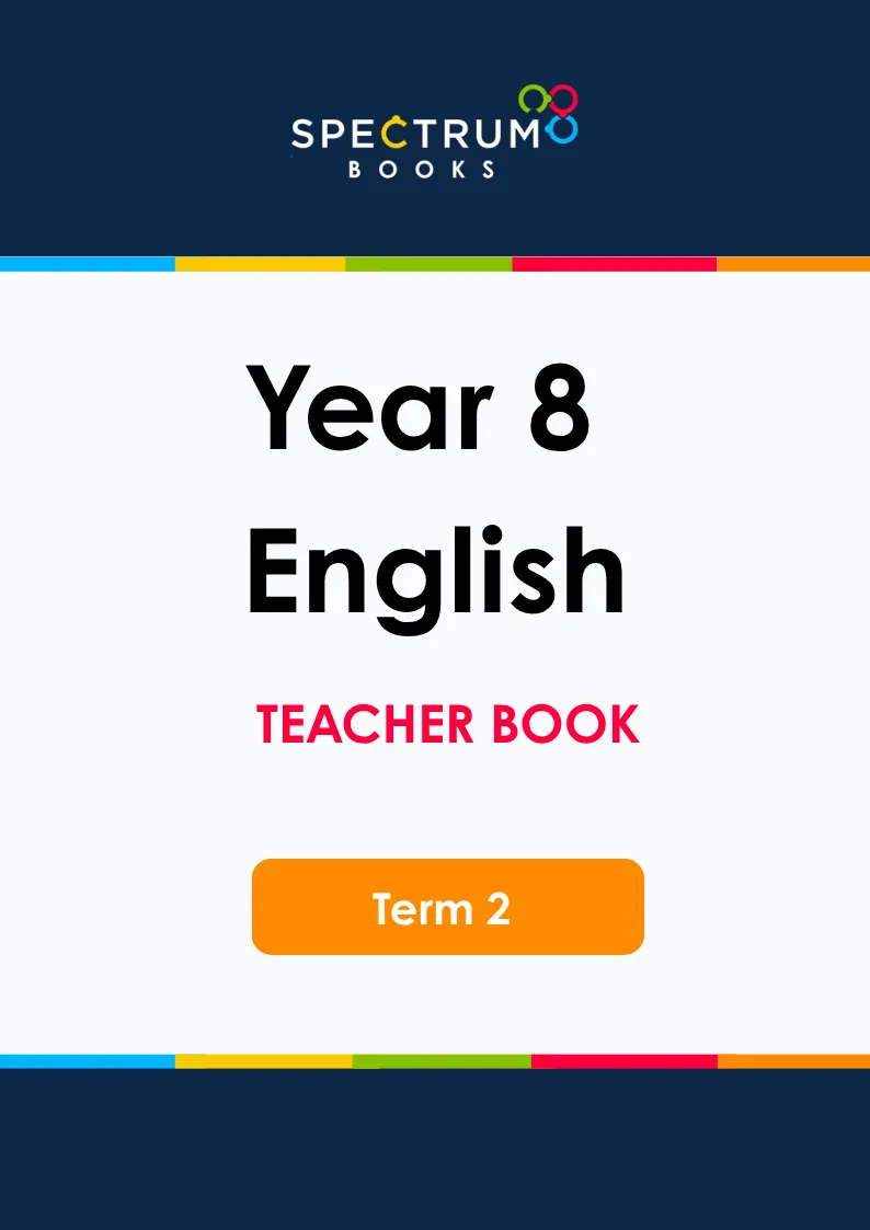 Year 8 English – Term 2 – Teacher Books