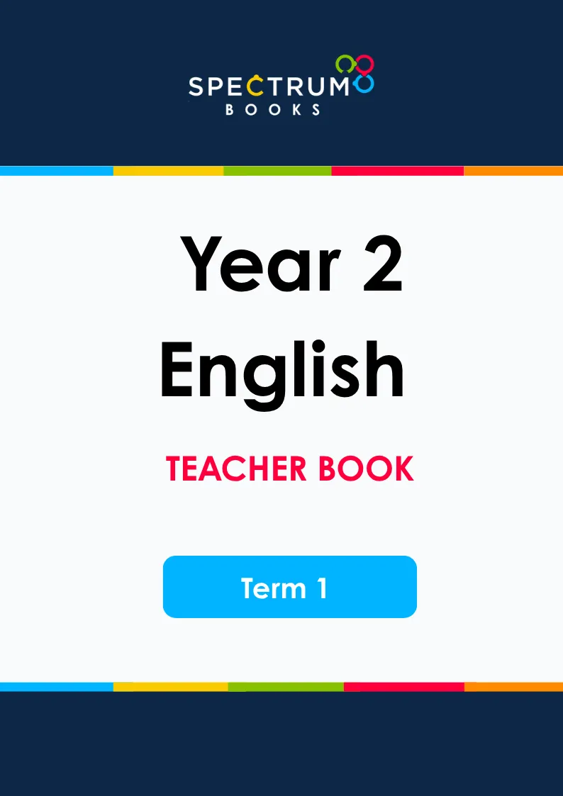 Year 2 English – Term 1 – Teacher Books