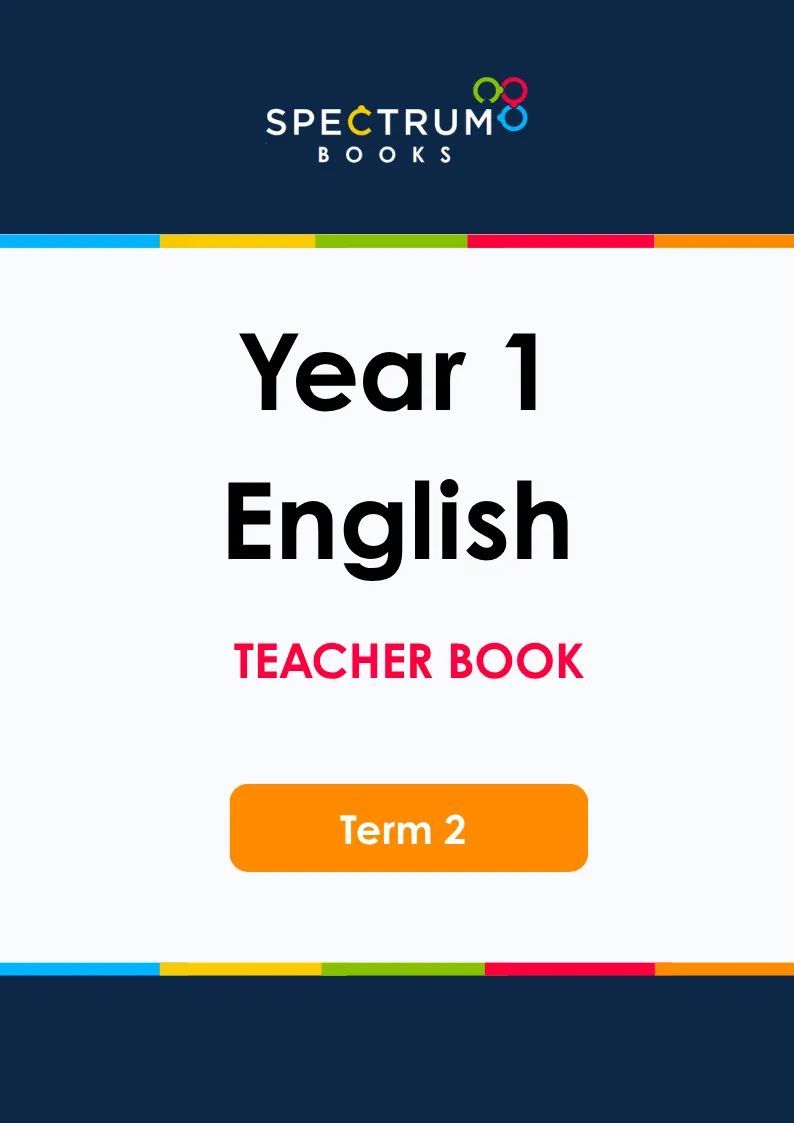 Year 1 English – Term 2 – Teacher Books