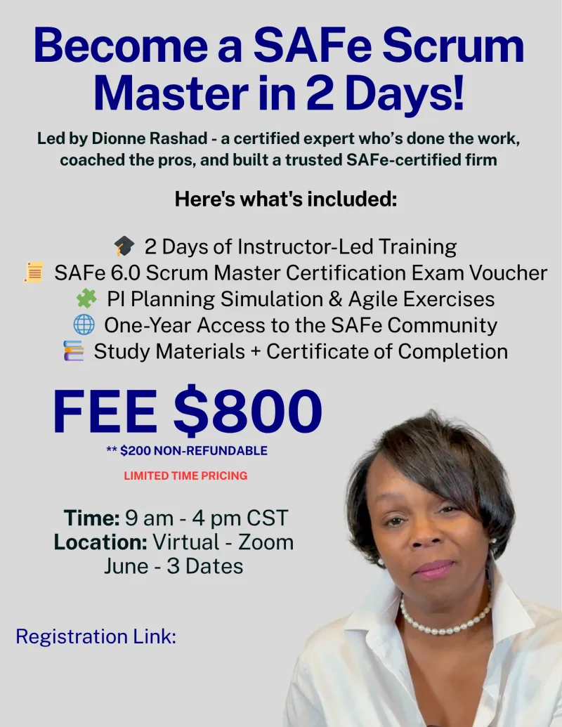 SAFe Scrum Master Certification