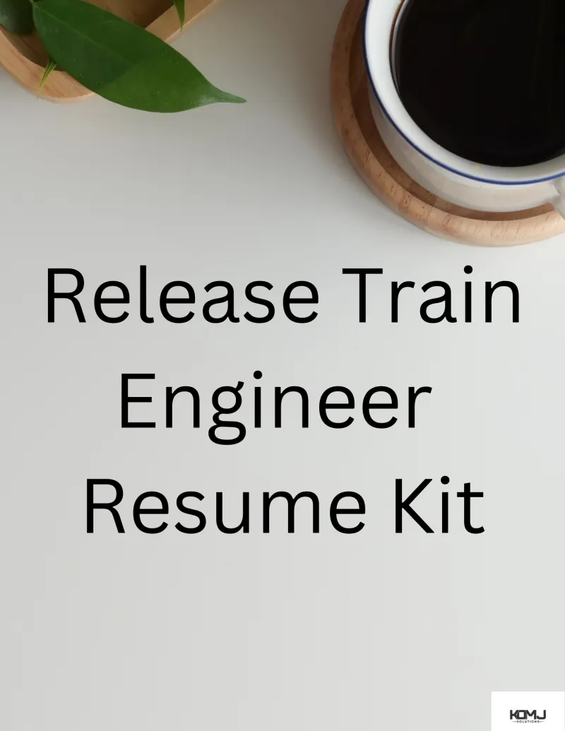Release Train Engineer Resume Kit
