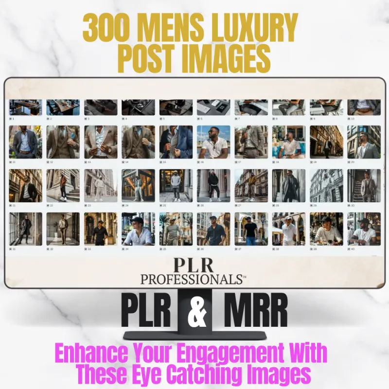 300 Men's Luxury AI Stock Photos — Business, Lifestyle & Street Style