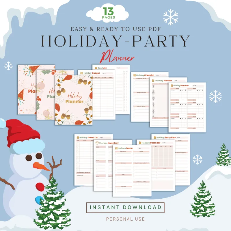 Holiday Party Planner