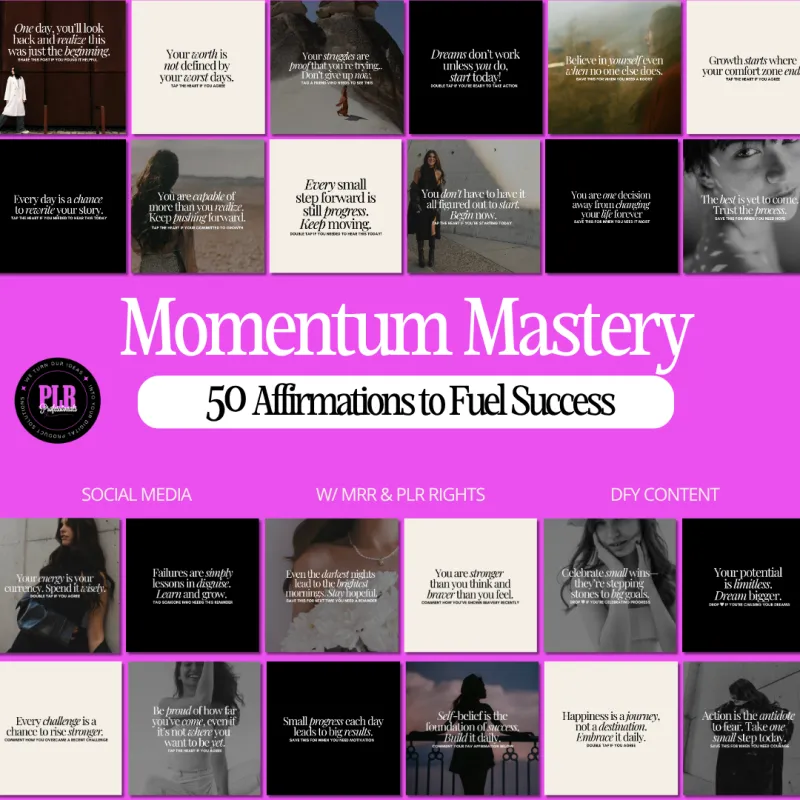 Momentum Mastery Bundle | Fuel Your Growth Journey