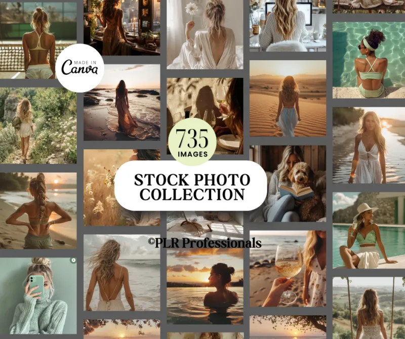 AI Stock Photo Bundle. 700+ Images.