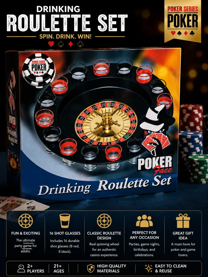 Drinking Roulette Set