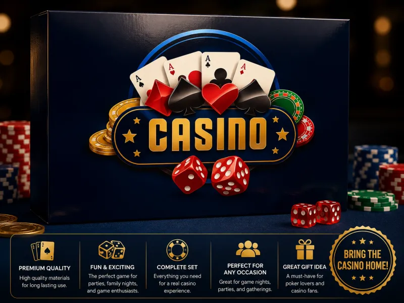 Casino Party Game Set