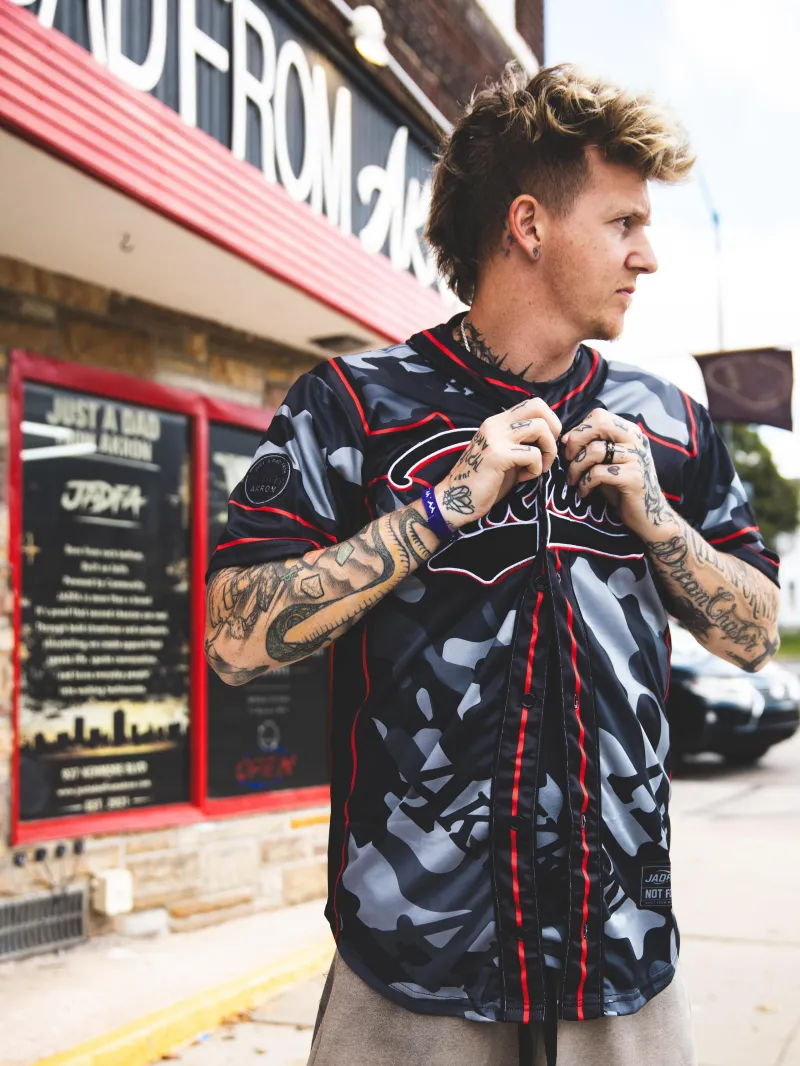 AKRON x JADFA — LIMITED BASEBALL JERSEY