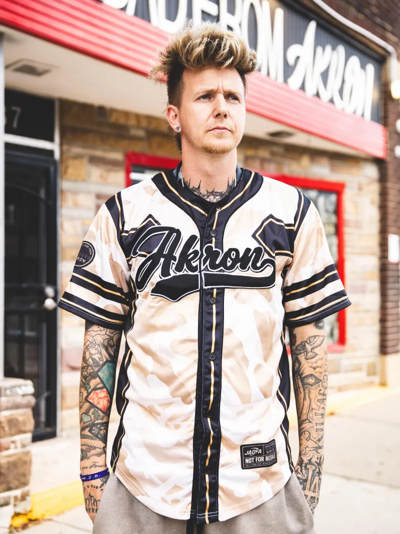 AKRON x JADFA — LIMITED BASEBALL JERSEY