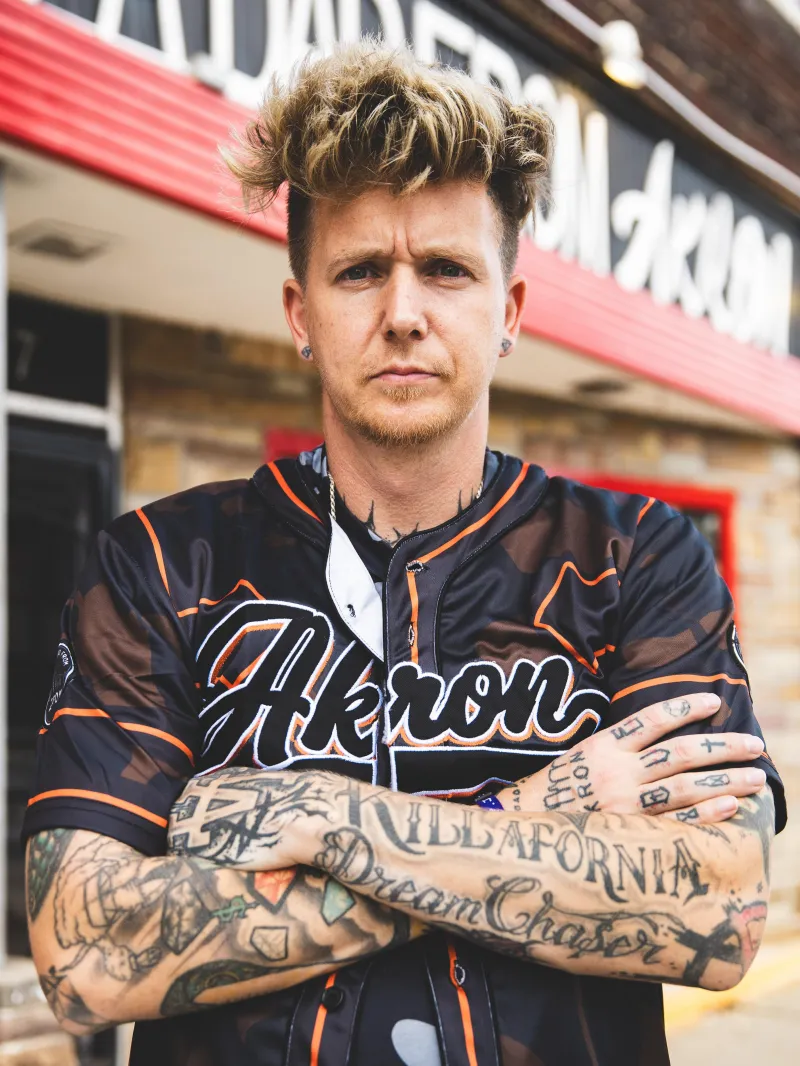 AKRON x JADFA — LIMITED BASEBALL JERSEY