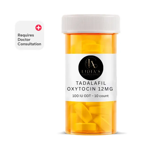 Tadalafil/Oxytocin 12mg/100 IU ODT - 10 Count