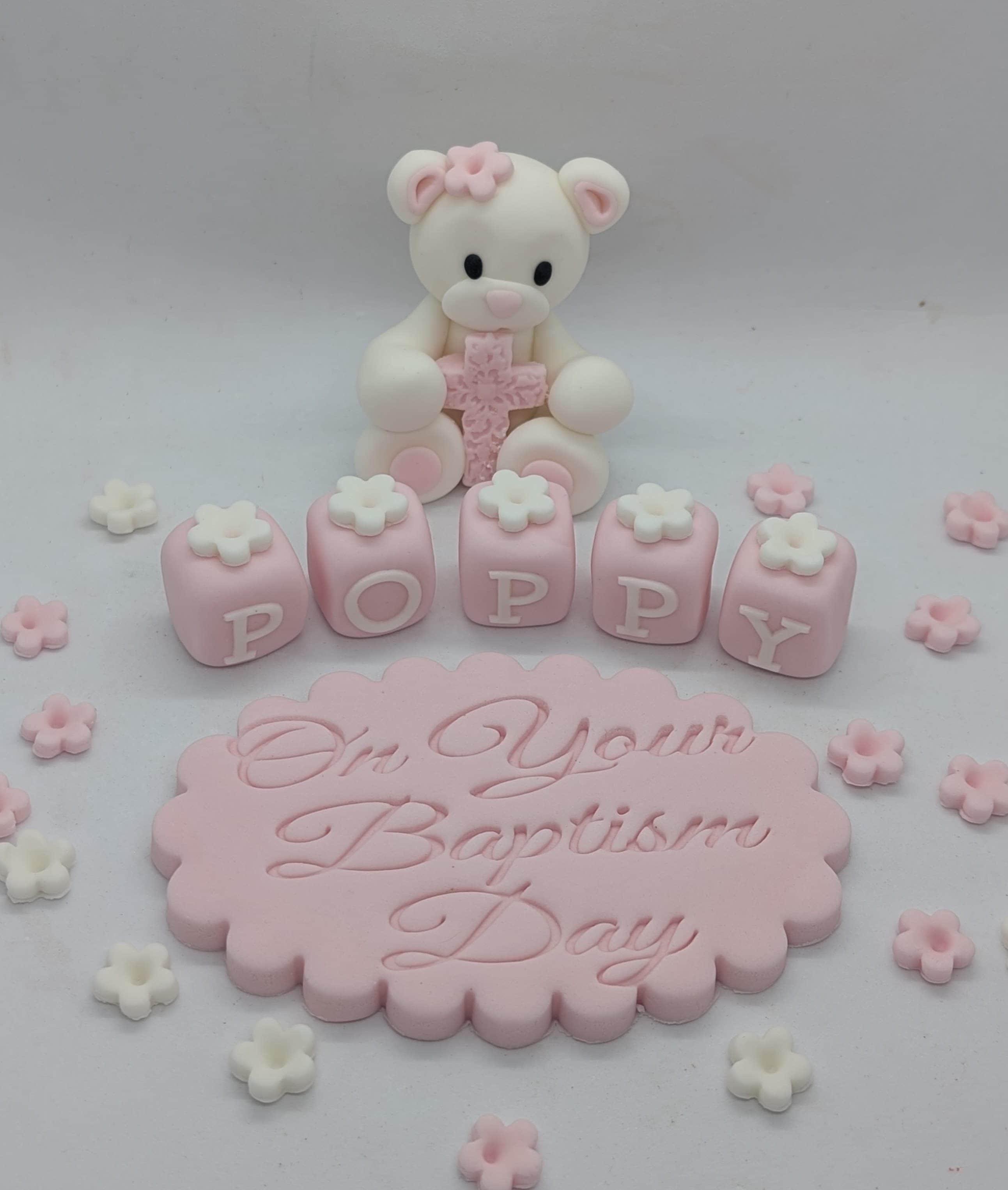 Teddy Christening Baptism set