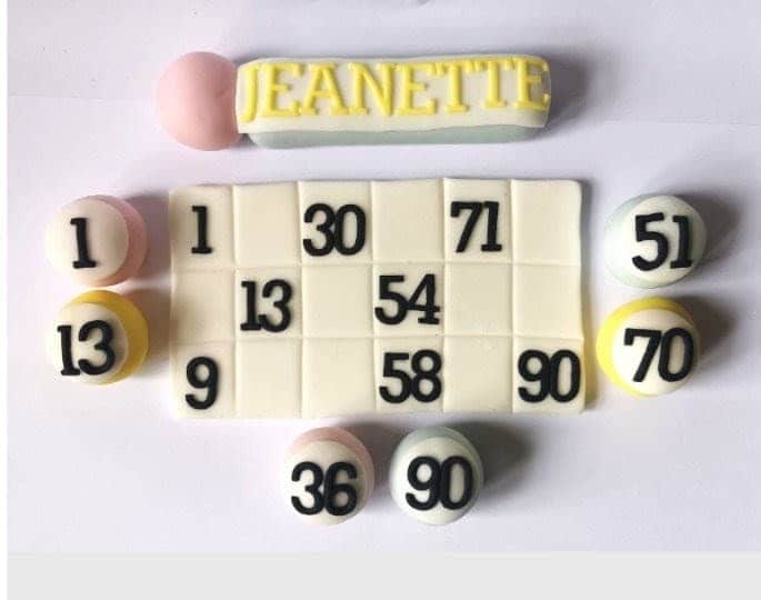 Bingo Birthday set