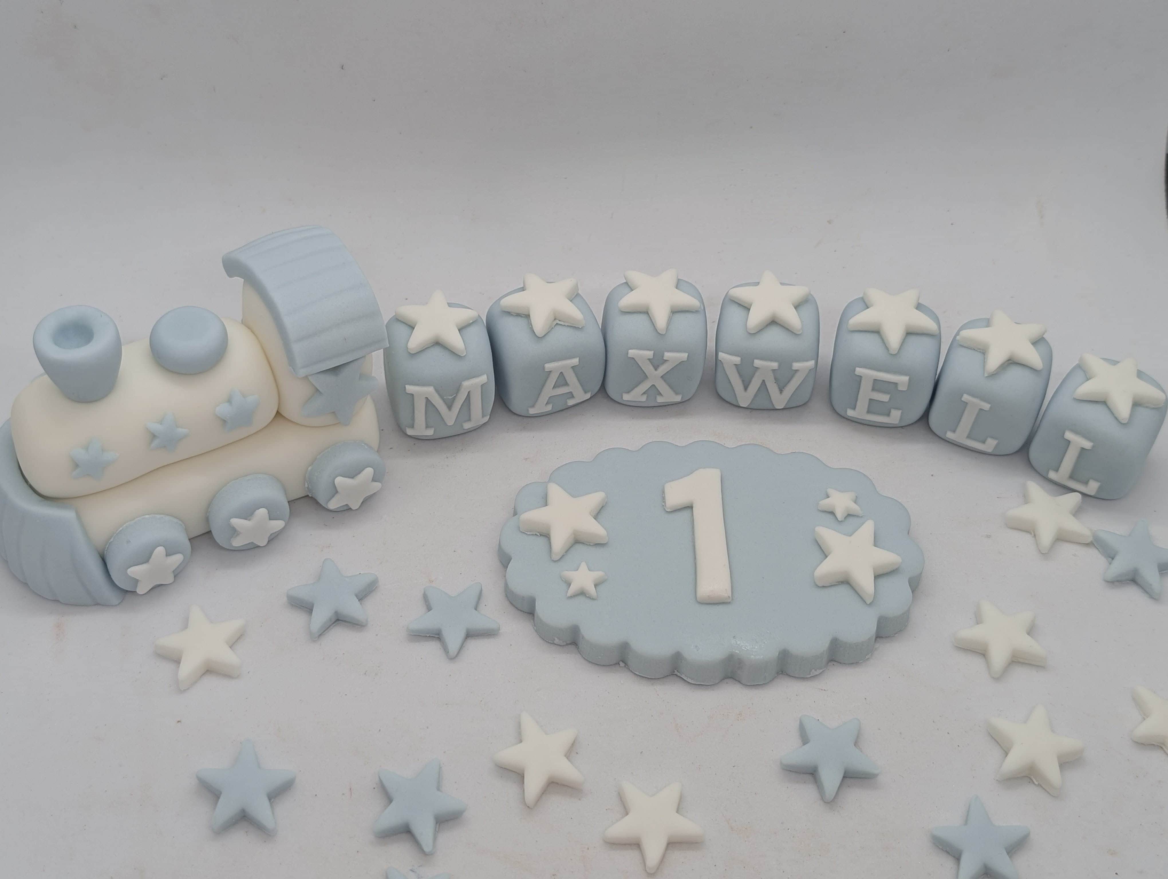 Train First Birthday set