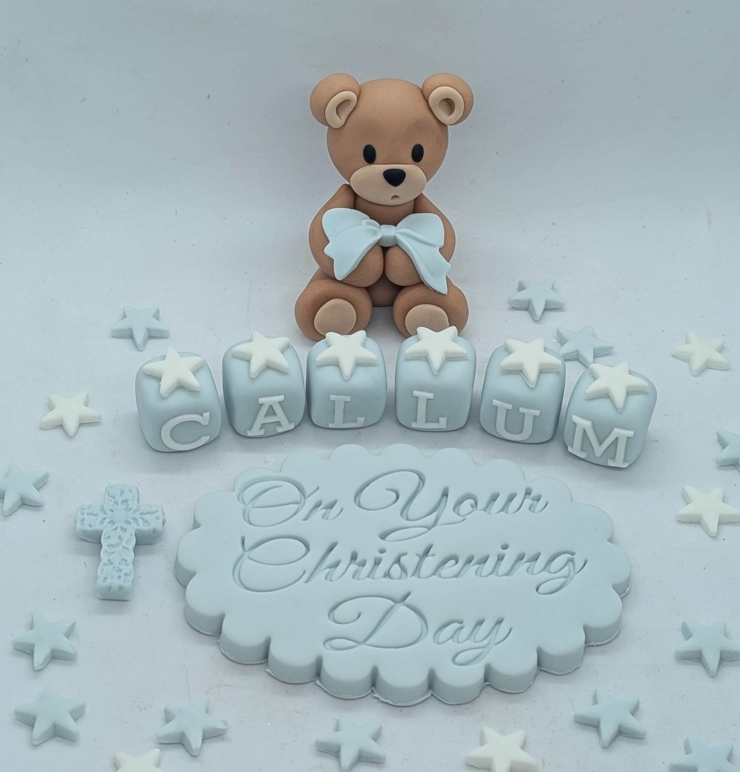 Teddy Christening Baptism set