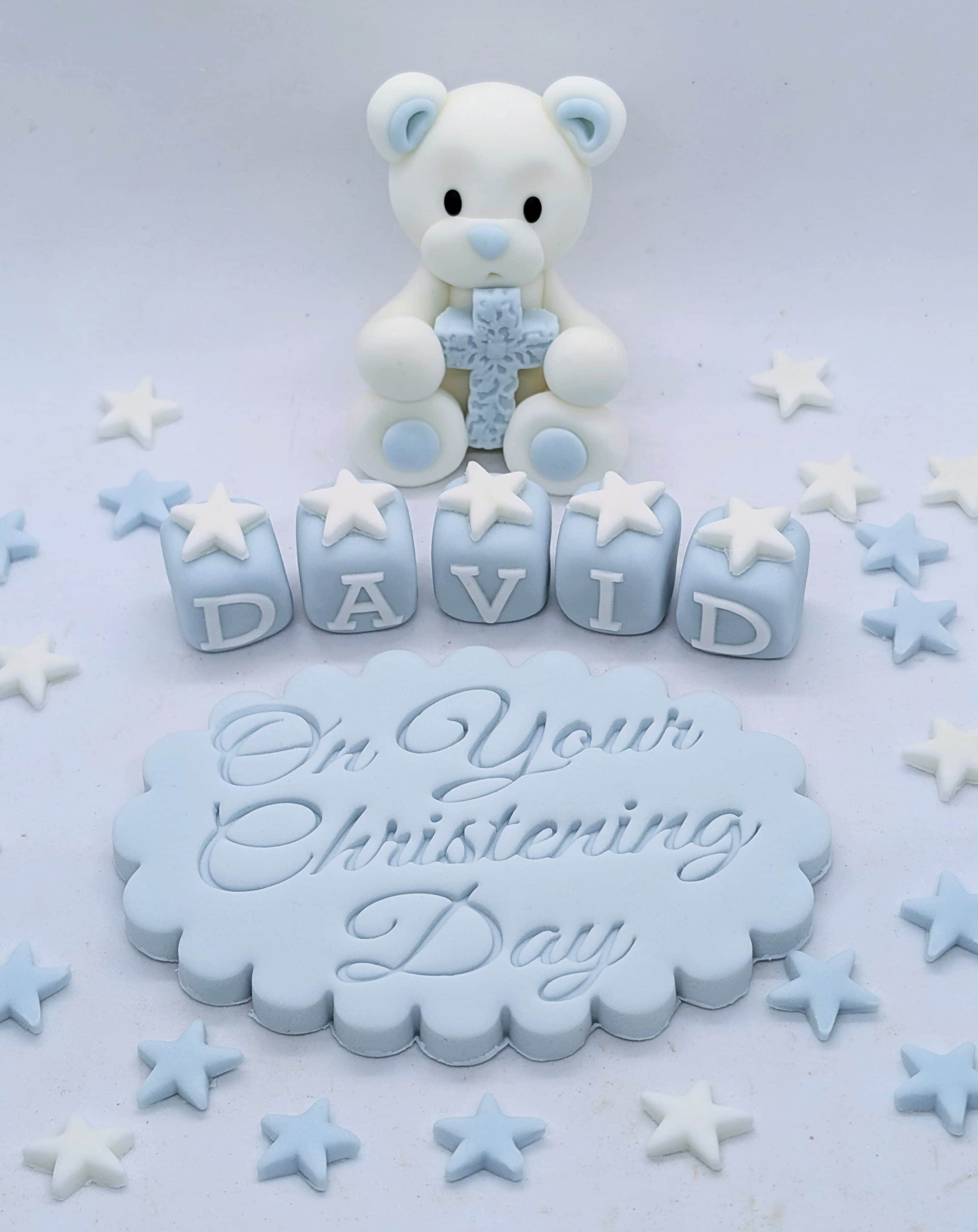 Teddy Christening Baptism set