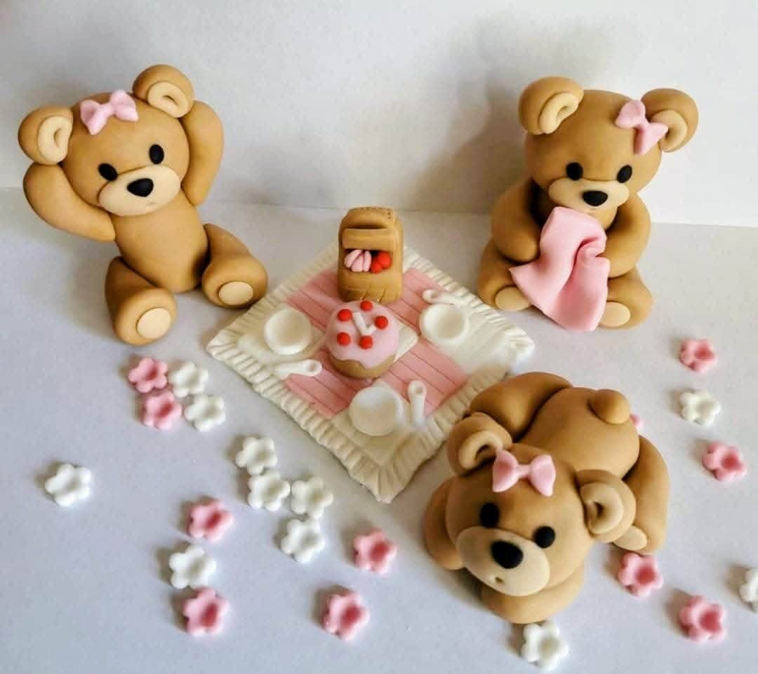 Teddies Picnic Birthday set