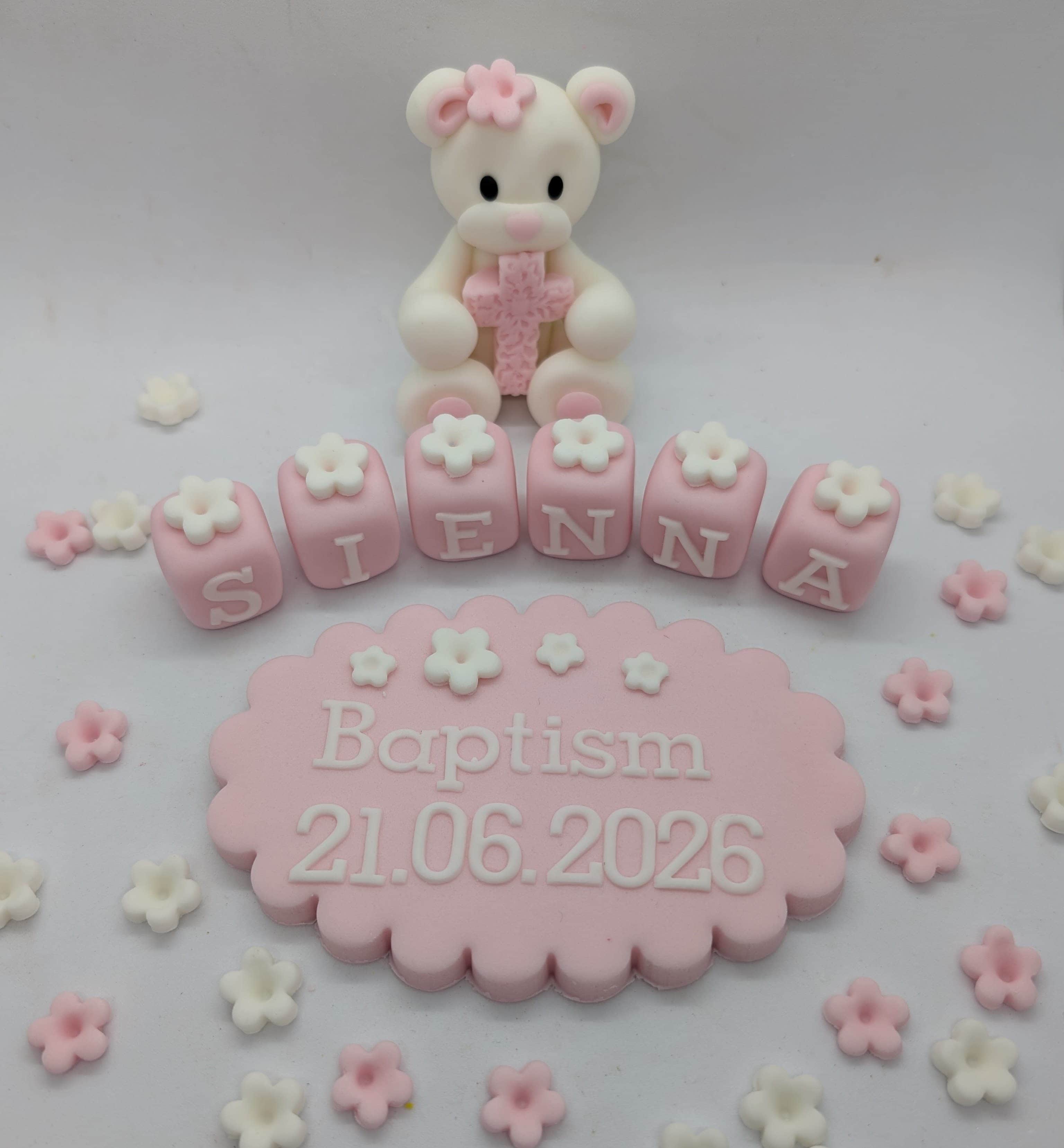 Teddy Christening Baptism set
