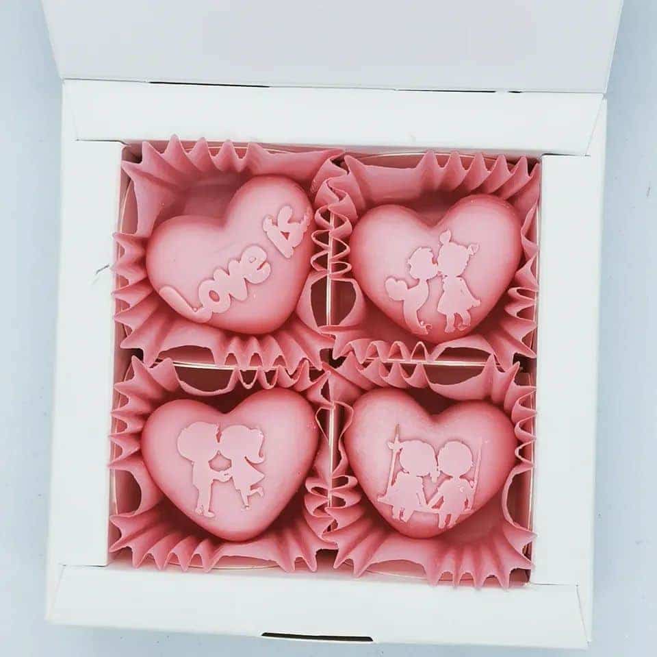 Valentine's Day Lovehearts Chocolate Gift