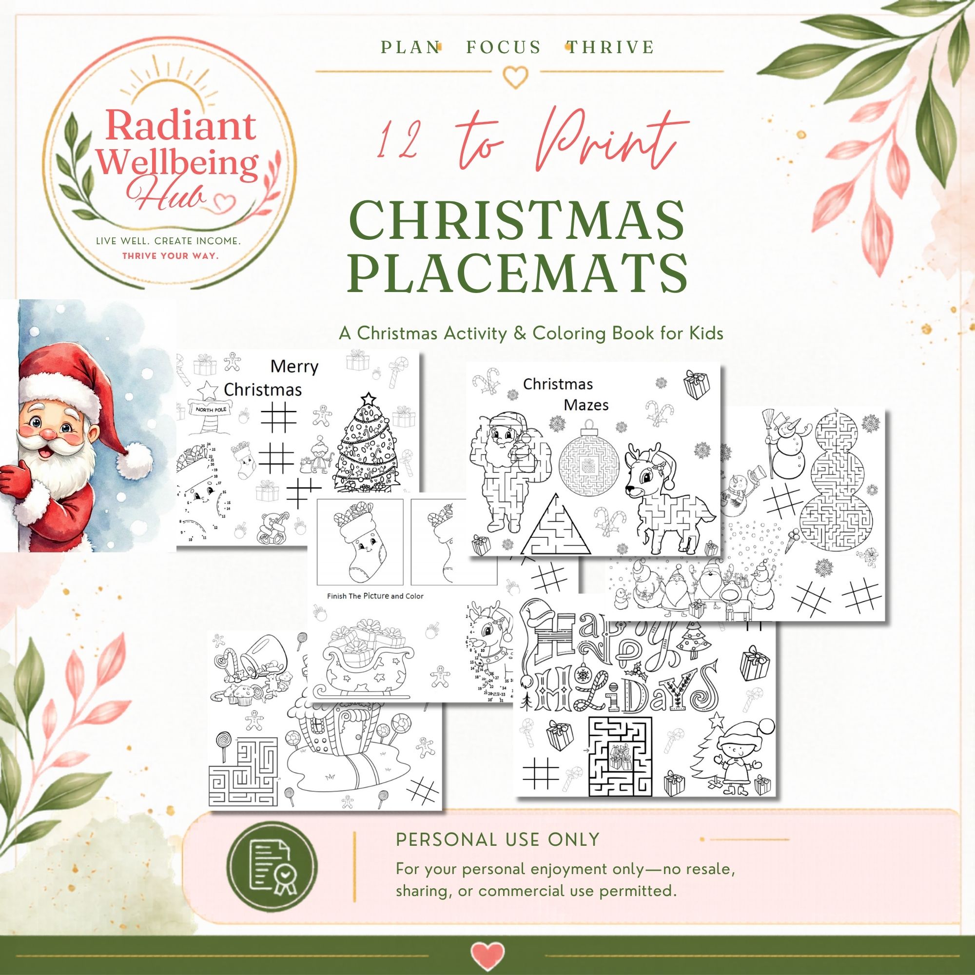 Christmas Placemats