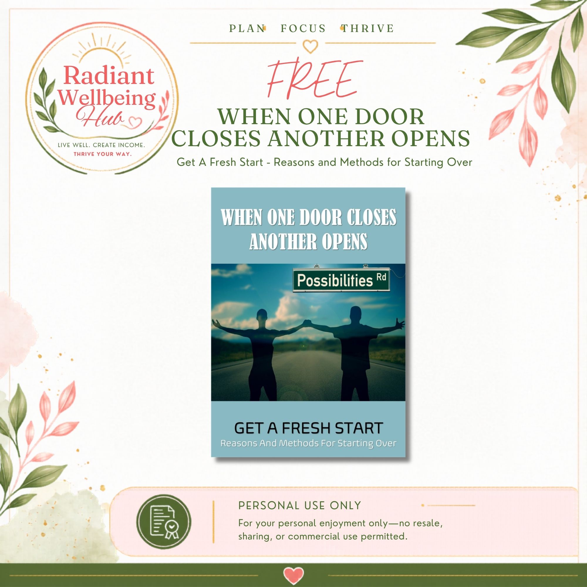 When One Door Closes Another Opens