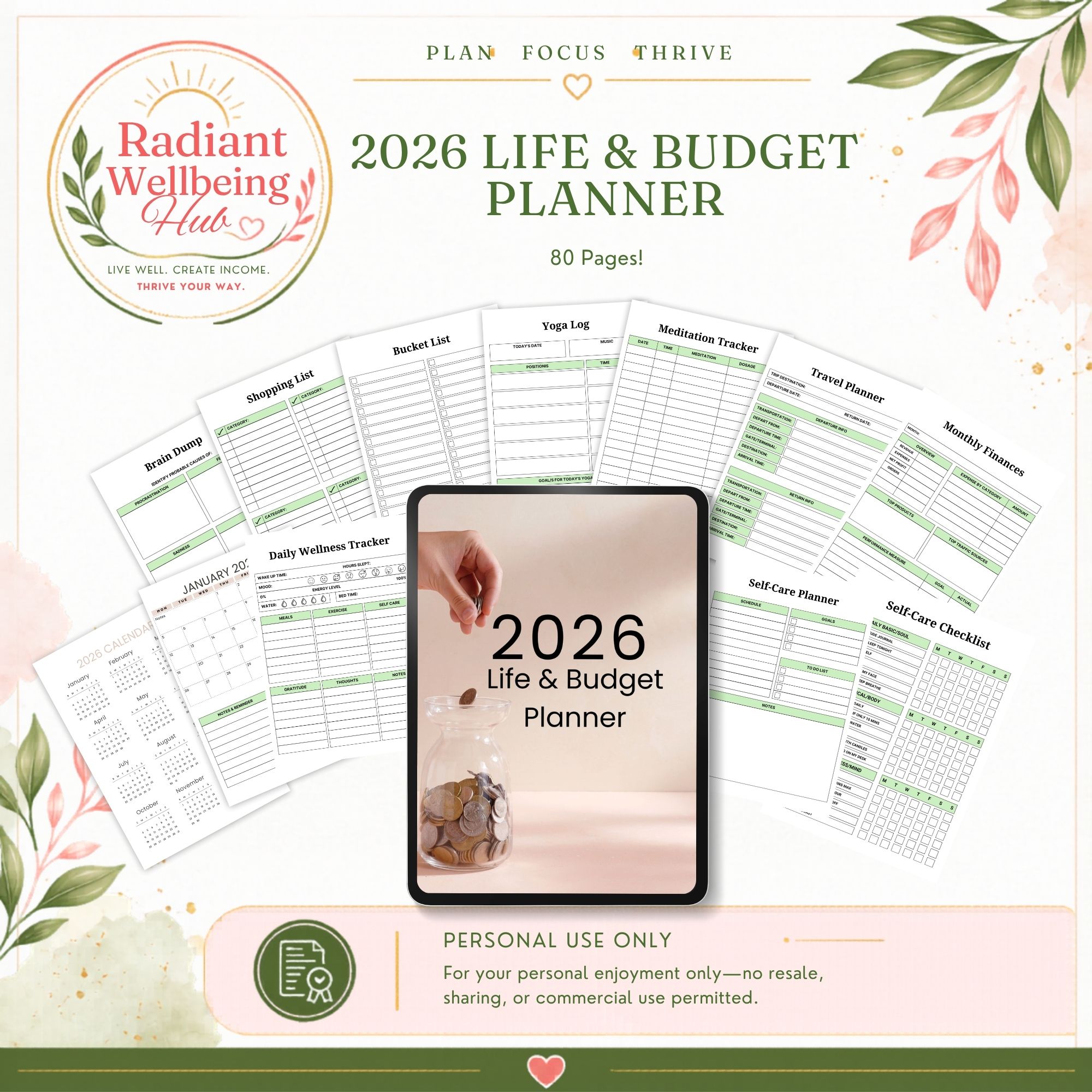 2026 Life & Budget Planner