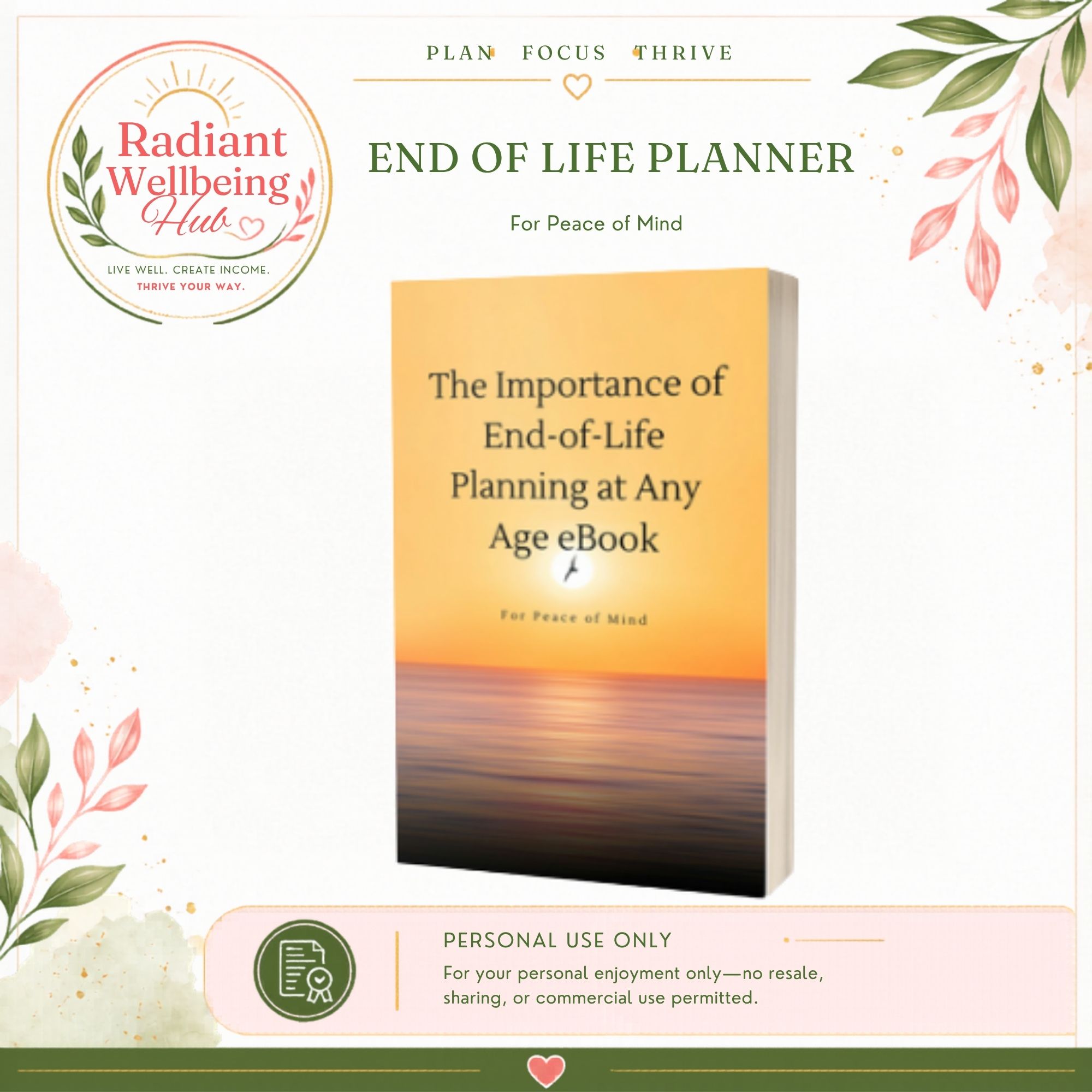 End of Life Planner