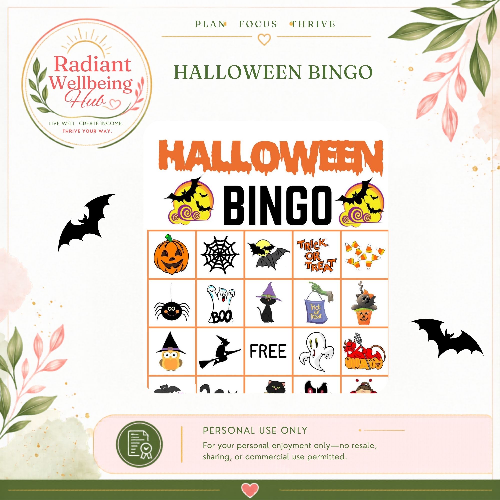 Halloween Bingo