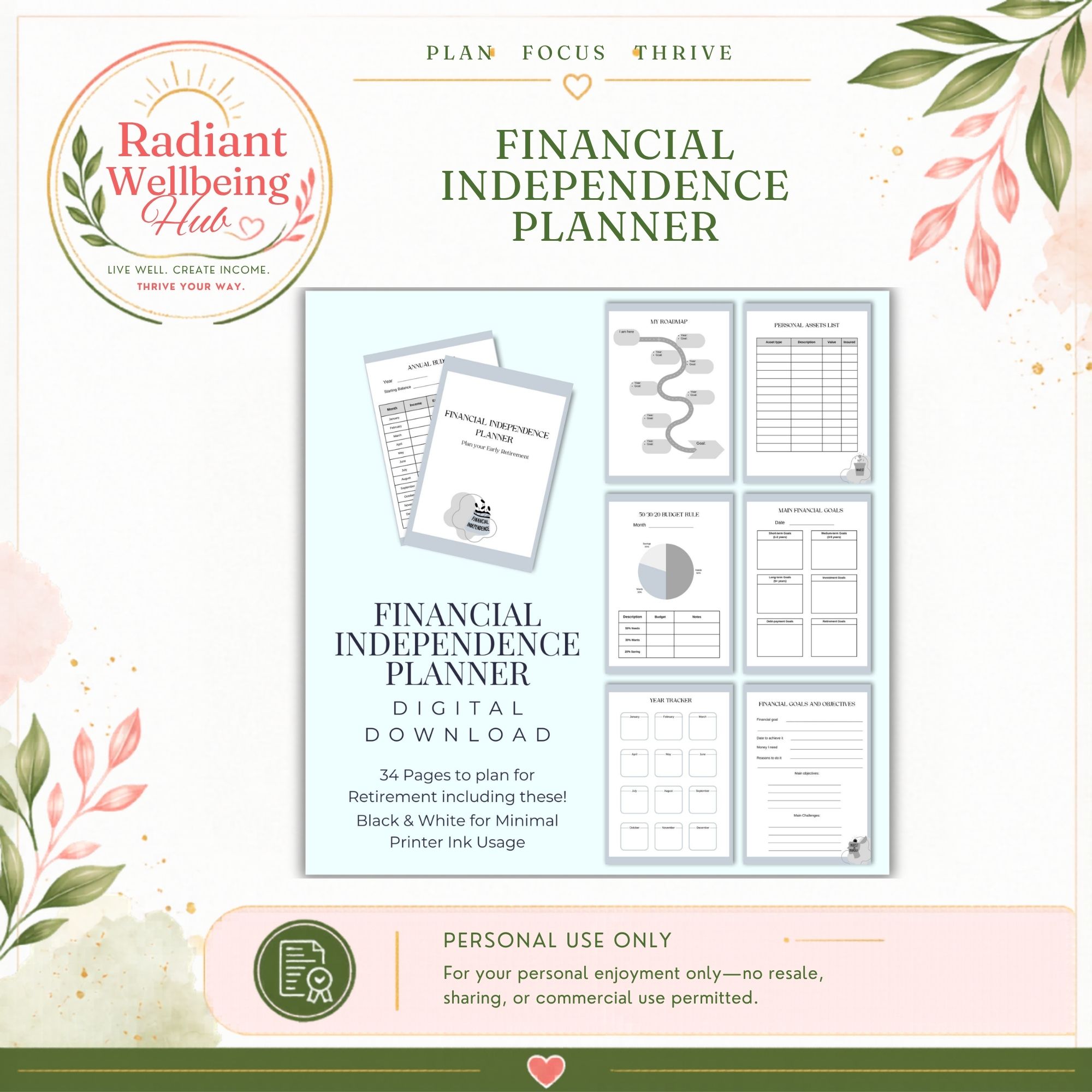 Financial Independence Planner